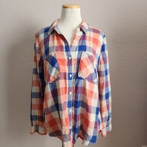 Women's plaid top
